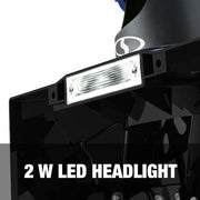 Restored Snow Joe 24V-X2-SB18-TV1 | 48-Volt IONMAX Snow Blower Bundle | W/ 2 x 4.0-Ah Batteries, Dual Port Charger, Cover, & Ice Dozer (Refurbished)