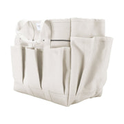 Restored Martha Stewart MTS-CNVBG-MBK Heavy-Duty Canvas Garden Bag (Black) (Refurbished)