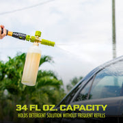 Sun Joe SPX-FC34 Foam Cannon for SPX Series Electric Pressure Washers | 34 Oz. (Open Box)