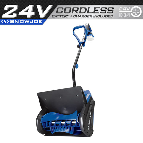 Restored Snow Joe 24V-SS13 | 24V iON+ 13in 4-Ah Cordless Snow Shovel Kit (w/4-Ah Battery + Quick Charger) (Refurbished)