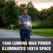 Restored Sun Joe 24V-1500FL-LTE 24V IONMAX Cordless 1500-Max Lumen LED Handheld Flashlight/Spotlight/Floodlight, w/ 2.0-Ah Battery and Charger (Refurbished)