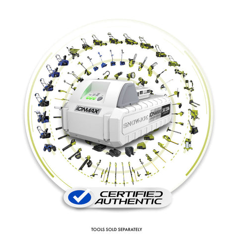 Restored Snow Joe + Sun Joe 2.0Ah Battery & Charger | CERTIFIED AUTHENTIC iON+ 24VBAT-LTE & Charger Combo Pack | EcoSharp LITE Lithium-Ion Battery | 24 Volt | 2.0 Ah (Refurbished)