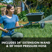Restored Sun Joe SPX3160 | 1600 PSI Max Electric Pressure Washer | 1.45 GPM | 11-Amp Motor | Ultra Portable | Foam Cannon Included (Refurbished)