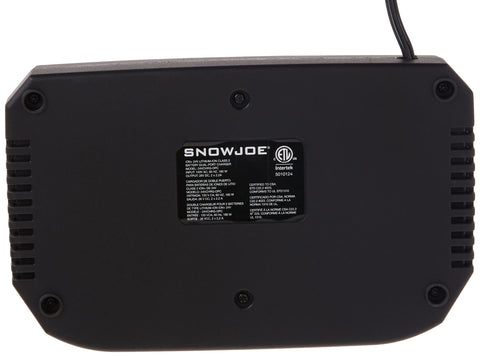 Restored Snow Joe 24VCHRG-DPC | 24V IONMAX Dual Port Quick Charge Docking Station| Certified Authentic (Refurbished)