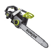 Restored Sun Joe iON100V-18CS-CT | 18-Inch 100-Volt Brushless Lithium-iON Cordless Handheld Chain Saw | Tool Only (Refurbished)