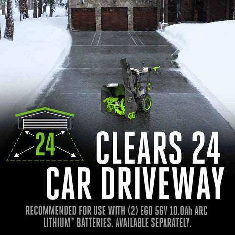 EGO POWER+ 28 in. Self-Propelled 2-Stage Snow Blower with Peak Power™ SNT2807