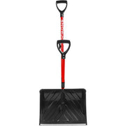 Restored Snow Joe Shovelution SJ-SHLV01 | 18-in Strain-Reducing Snow Shovel | W/ Spring Assisted Handle (Refurbished)