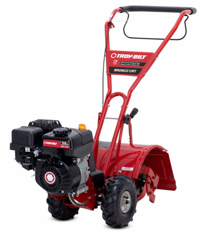 Troy-Bilt Bronco CRT Tiller | 208cc Engine | 14" Rear Tine Tiller (Open Box)