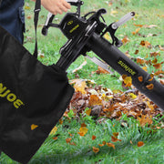 Restored Sun Joe SJ-BVM-GA | Electric 3-in-1 Blower, Mulcher & Vacuum | With Gutter Kit (Refurbished)