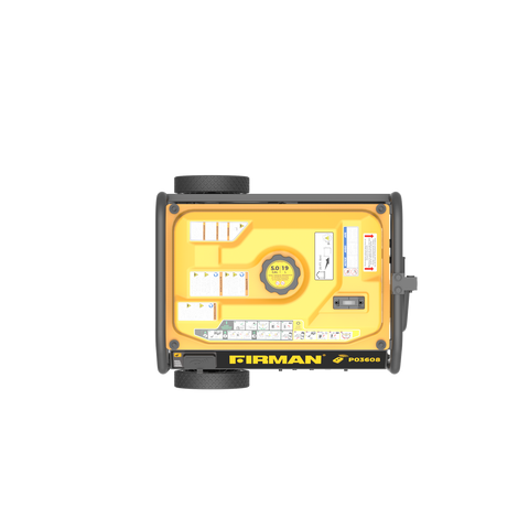 Restored Firman P03608 Gas Portable Generator | 4550W | 208 cc Engine 14 Hour Run Time | Remote Start | 120V | Generator Only (Refurbished) | IN-STORE EXCLUSIVE